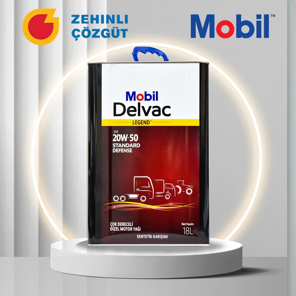 Mobil Delvac Rowaýaty 20w50 18L Motor ýagy